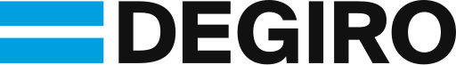 DeGiro broker logo - Bitcoin ETF trading platform